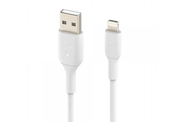 cable de usb a c blanco
