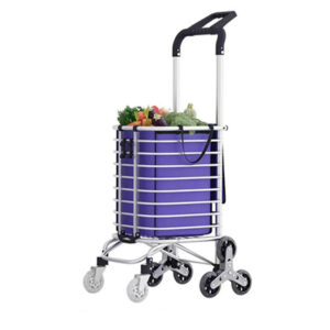 carrito de compras plegable 8 ruedas reforzado