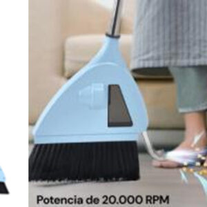 escoba aspiradora potente 2 en 1 recargable usb inalambrica