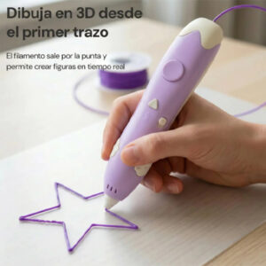 lapiz 3d con bateria 1 filamento