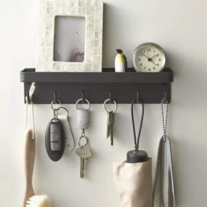 porta llaves con adhesivo y magnetico
