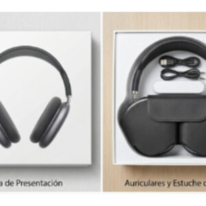 AIRPODS MAX NEGRO AAA