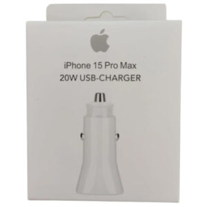 Cargador Para Auto Iphone 20w (entrada tipo C)