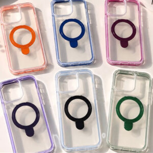 FUNDAS MAGSAFE COLORES CON SOPORTE