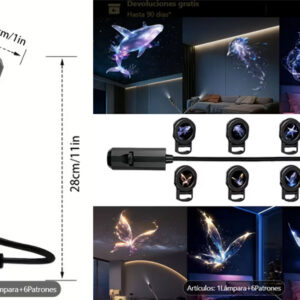 Luz Ambiental para Coche USB Luz