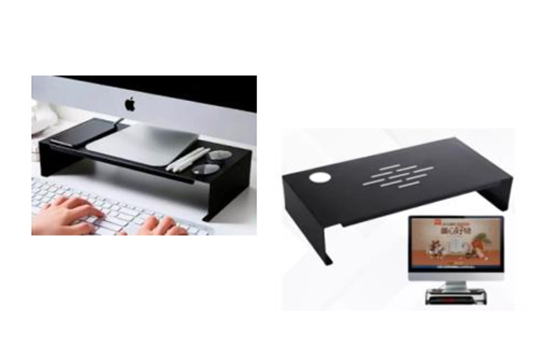 Base para monitor de metal