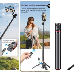 Palo Selfie Tripode Con Control Bluetooth (extensible 1.8Mts)